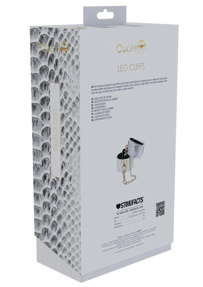 Ouch! Florence Collection Leg Cuffs - Image 5