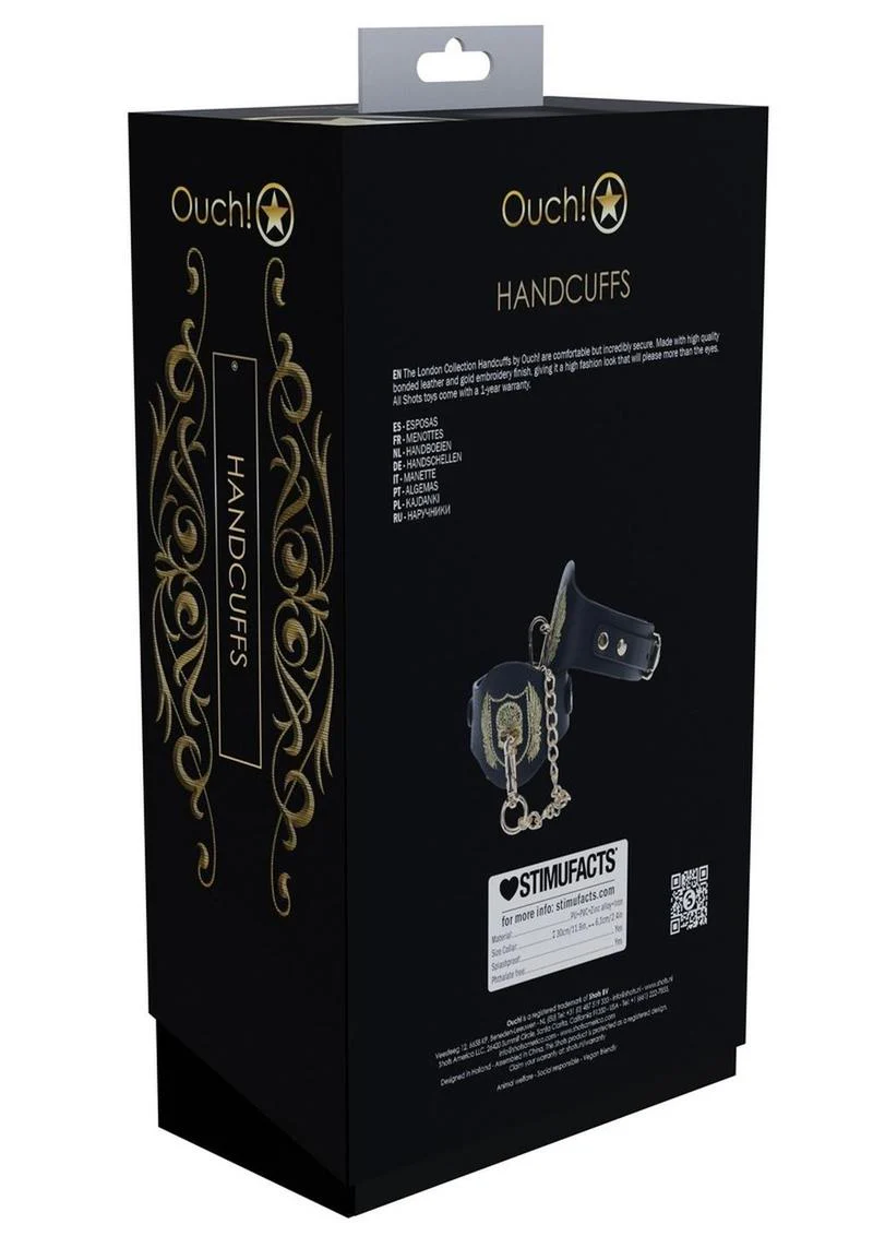Ouch! London Collection Handcuffs - Image 4