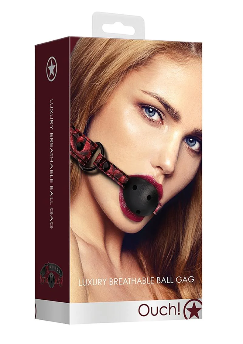 Ouch! Luxury Breathable Luxury Ball Gag - Image 2