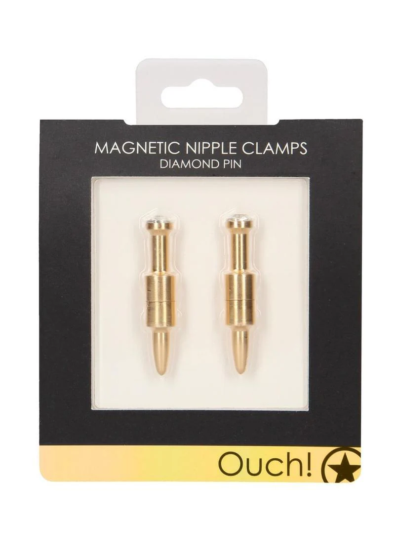 Ouch! Magnetic Nipple Clamps Diamond Pin - Image 2