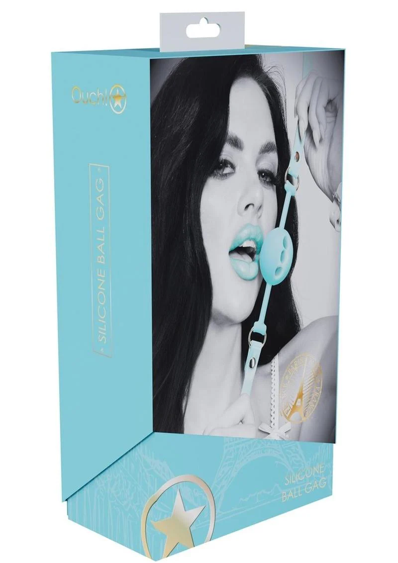 Ouch! Paris Collection Silicone Ball Gag - Image 7