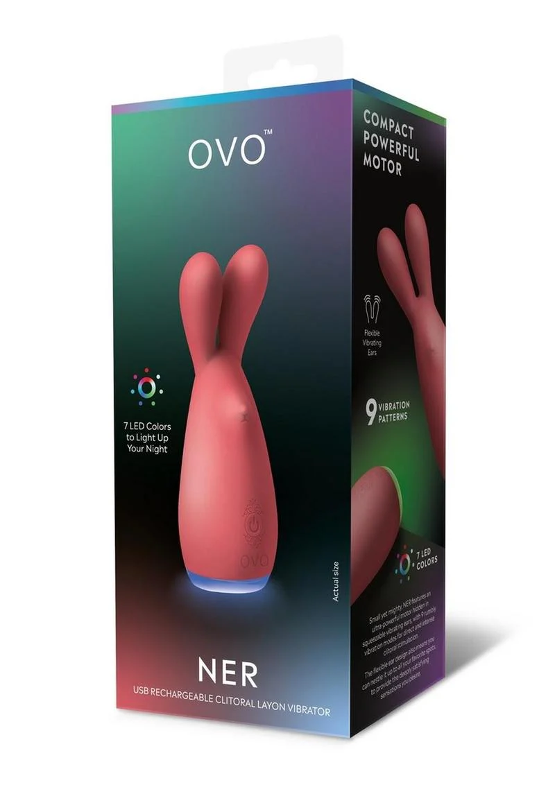 OVO Ner Clitoral Silicone Rechargeable Vibrator - Image 2