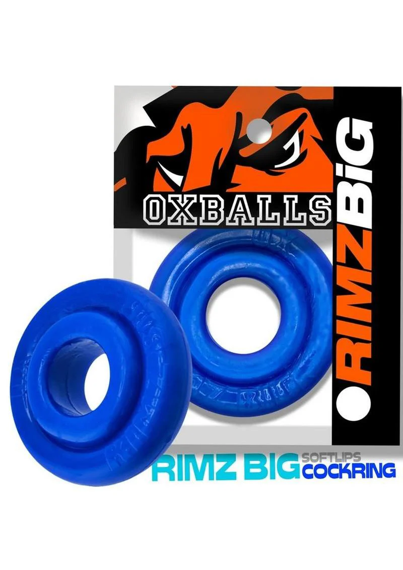 Oxballs Rimz Big Single Cock Ring - Pool - Image 2