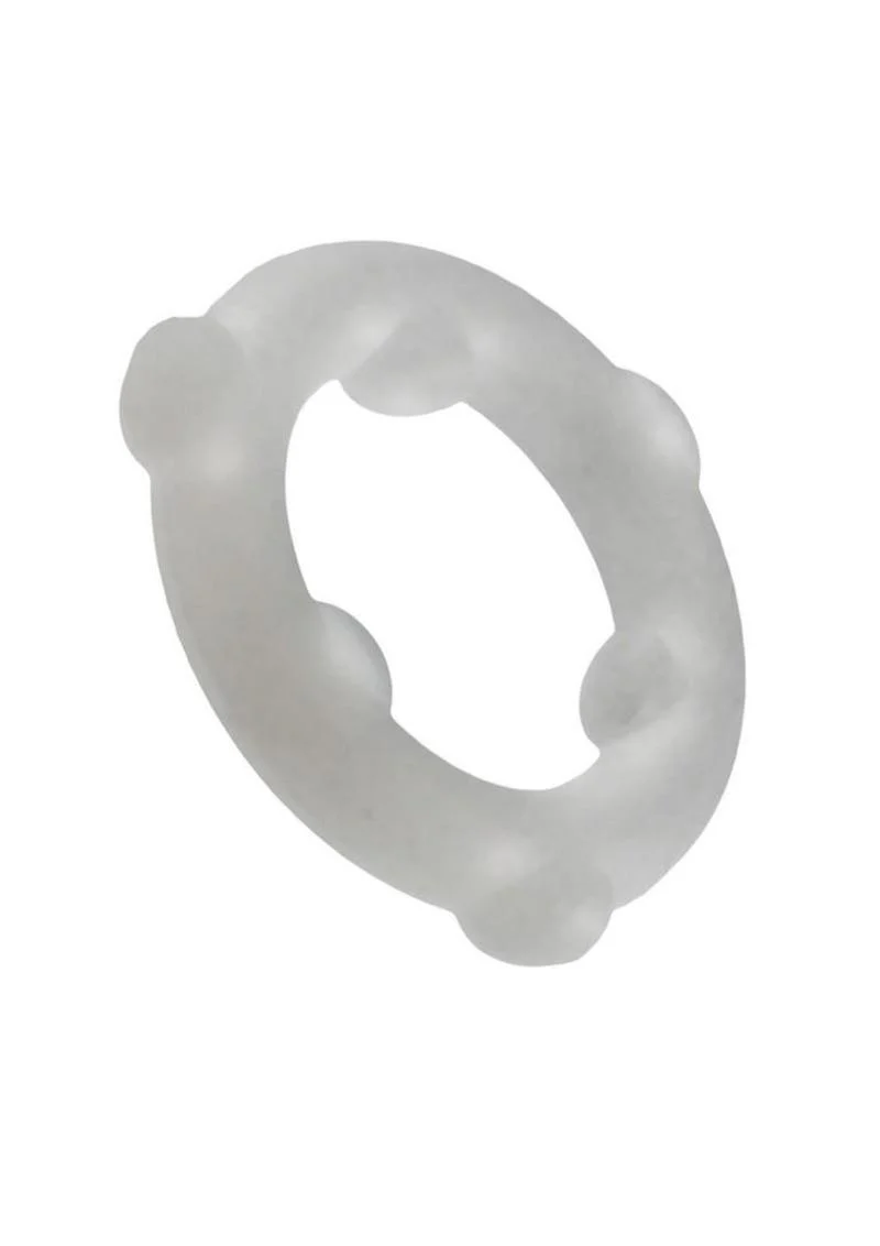 Oxballs Spinner Single Silicone Cock Ring - Vapor - Image 3