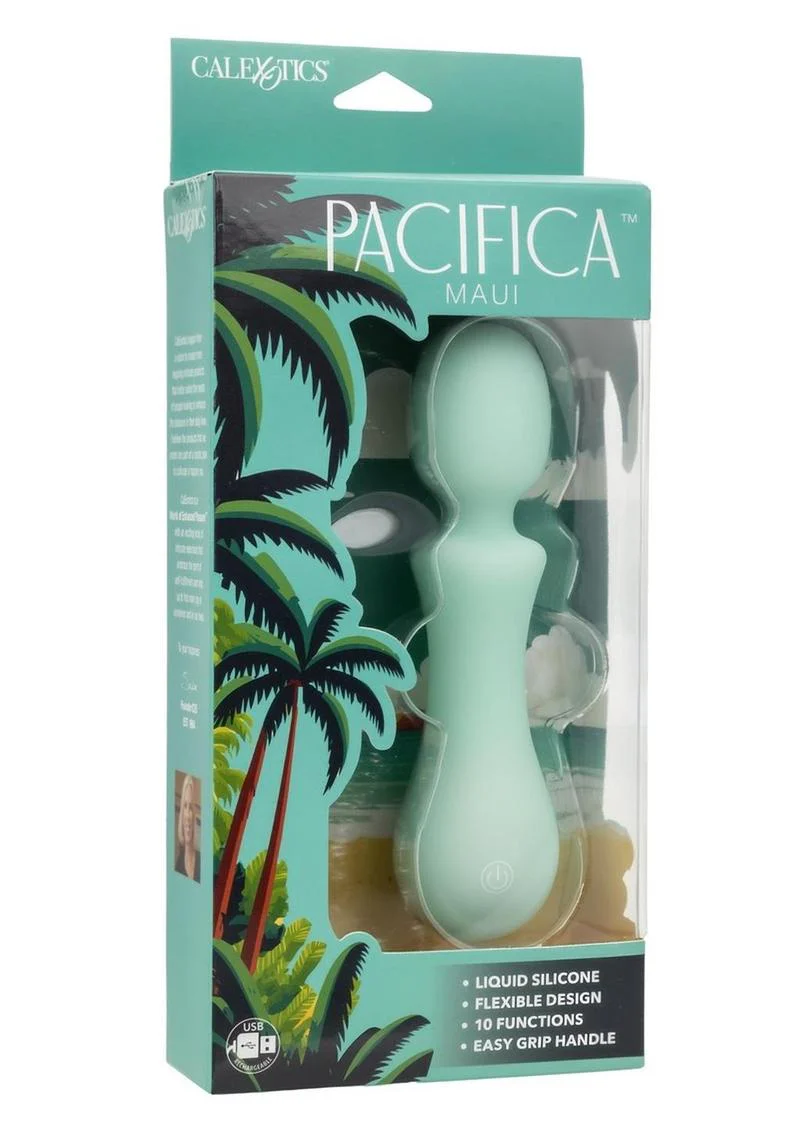 Pacifica Maui Rechargeable Silicone Massage Body Wand - Image 2