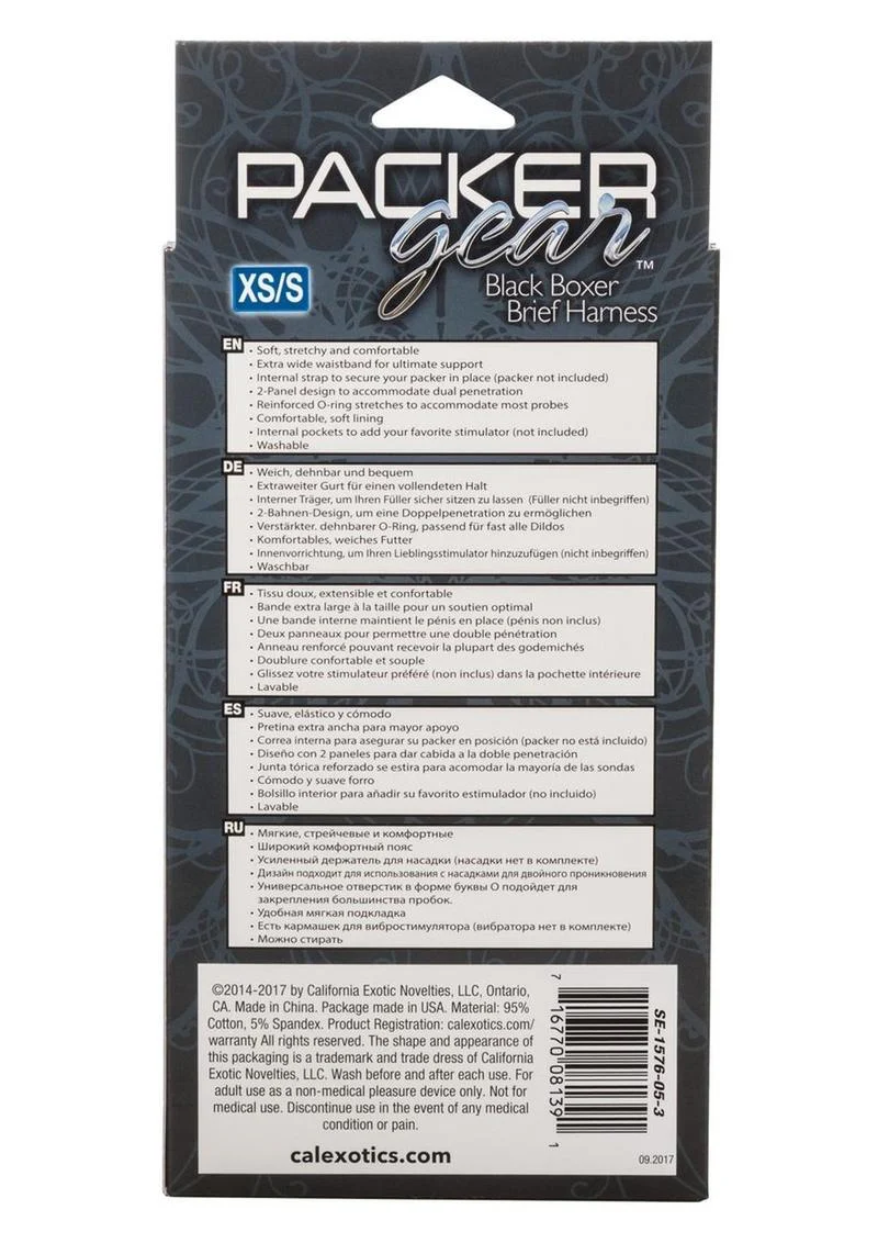 Packer Gear Boxer Brief Harness - Xs - Image 4