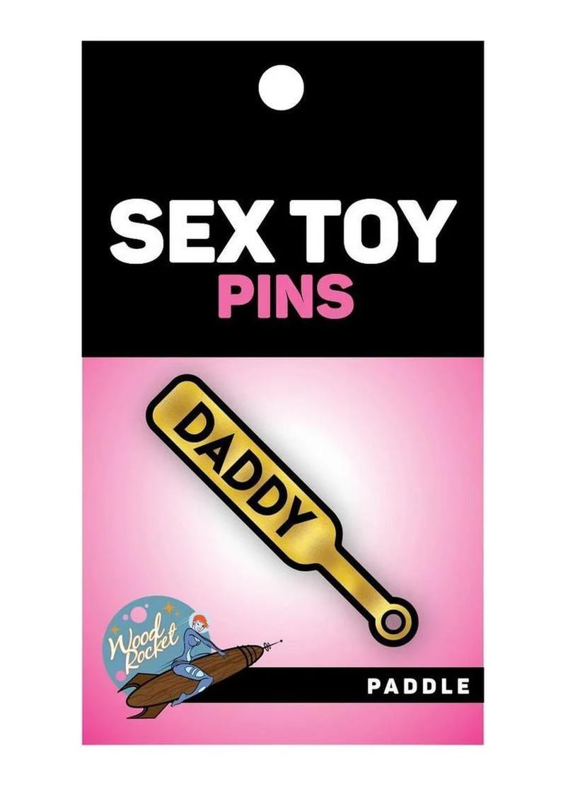 Paddle Daddy Enamel Pin