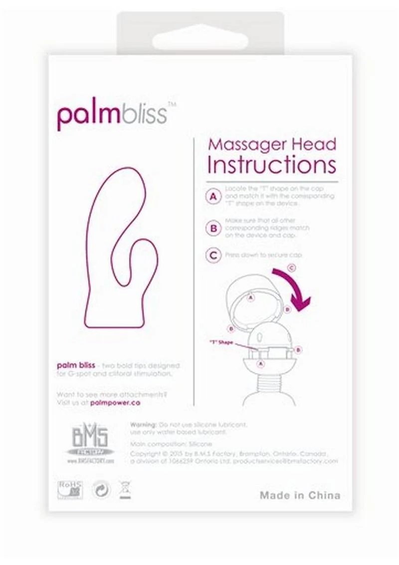 Palmbliss Silicone Massager Head Attachment - Image 3