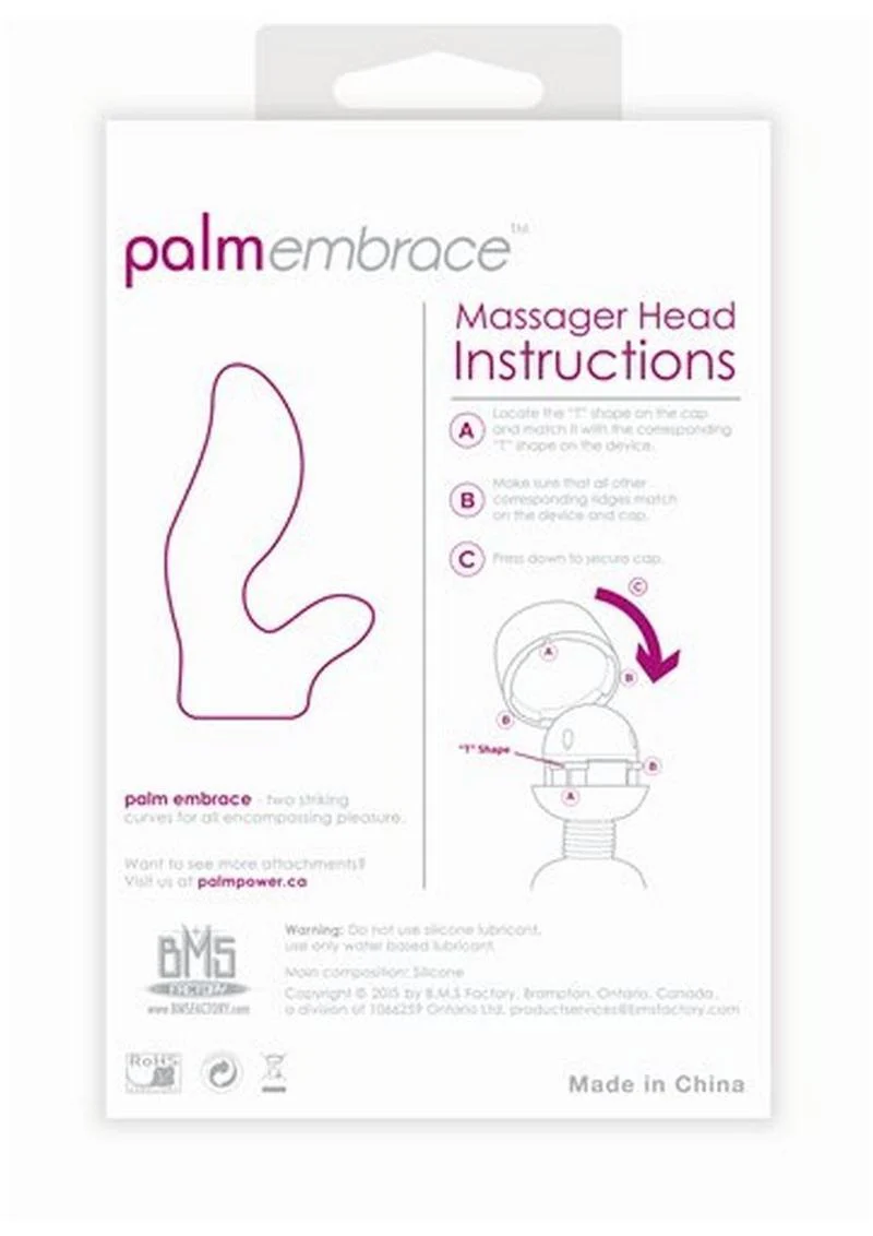 Palmembrace Silicone Massager Head Attachment - Image 3