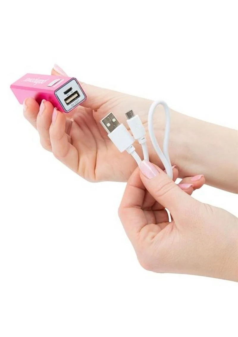 Palmpower Plug and Play Rechargeable Silicone Wand Massager - Image 4