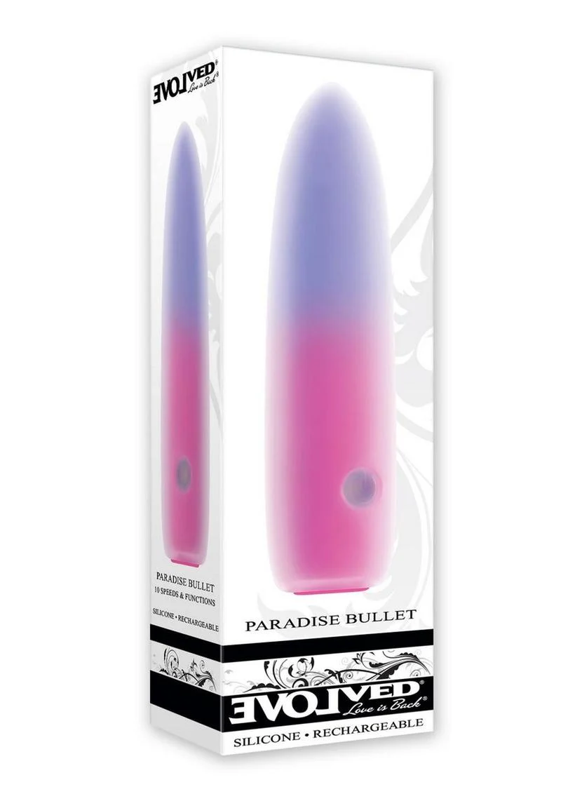 Paradise Rechargeable Silicone Bullet Vibrator - Image 2