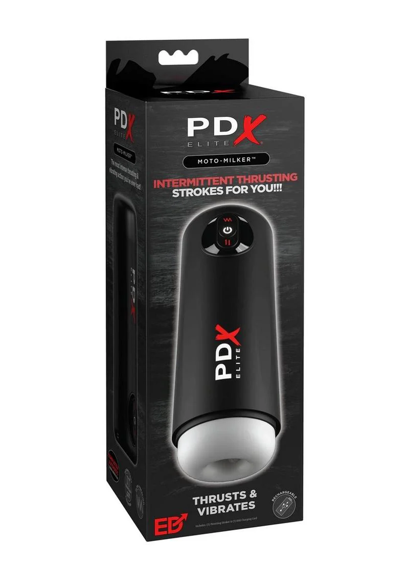Pdx Elite Moto Milker Rechargeable Masturbator - Image 2
