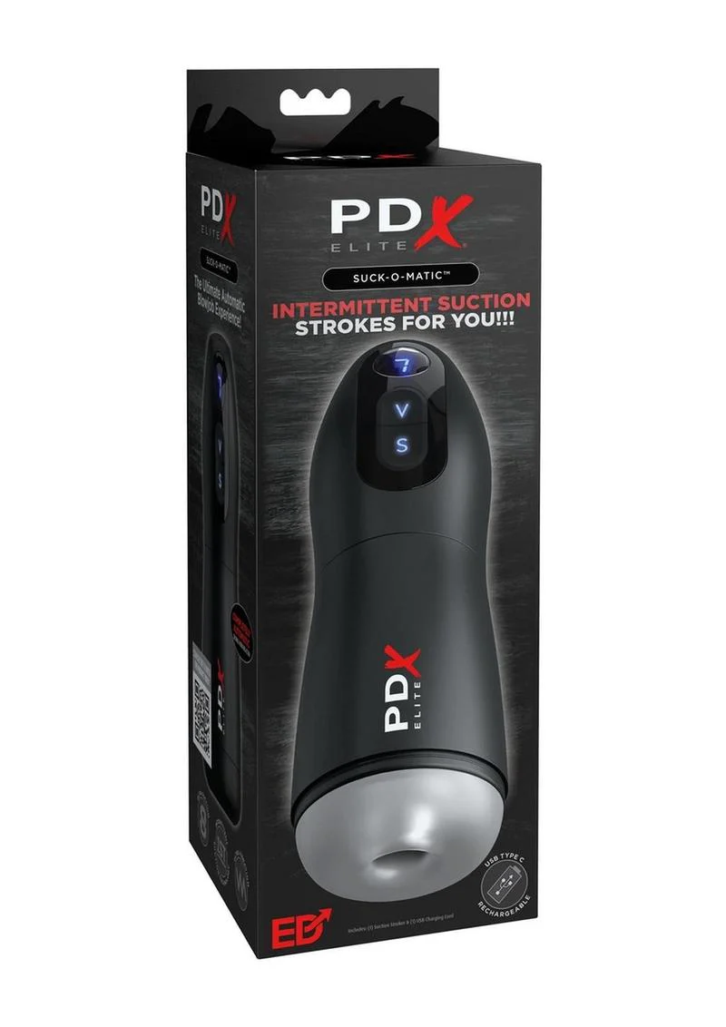 Pdx Elite Suck-O-Matic Rechargeable Masturbator - Image 2