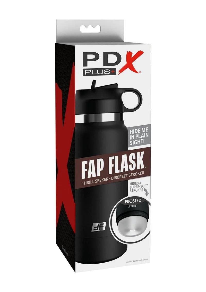 Pdx Plus Fap Flask Thrill Seeker Stroker - Frosted - Image 2