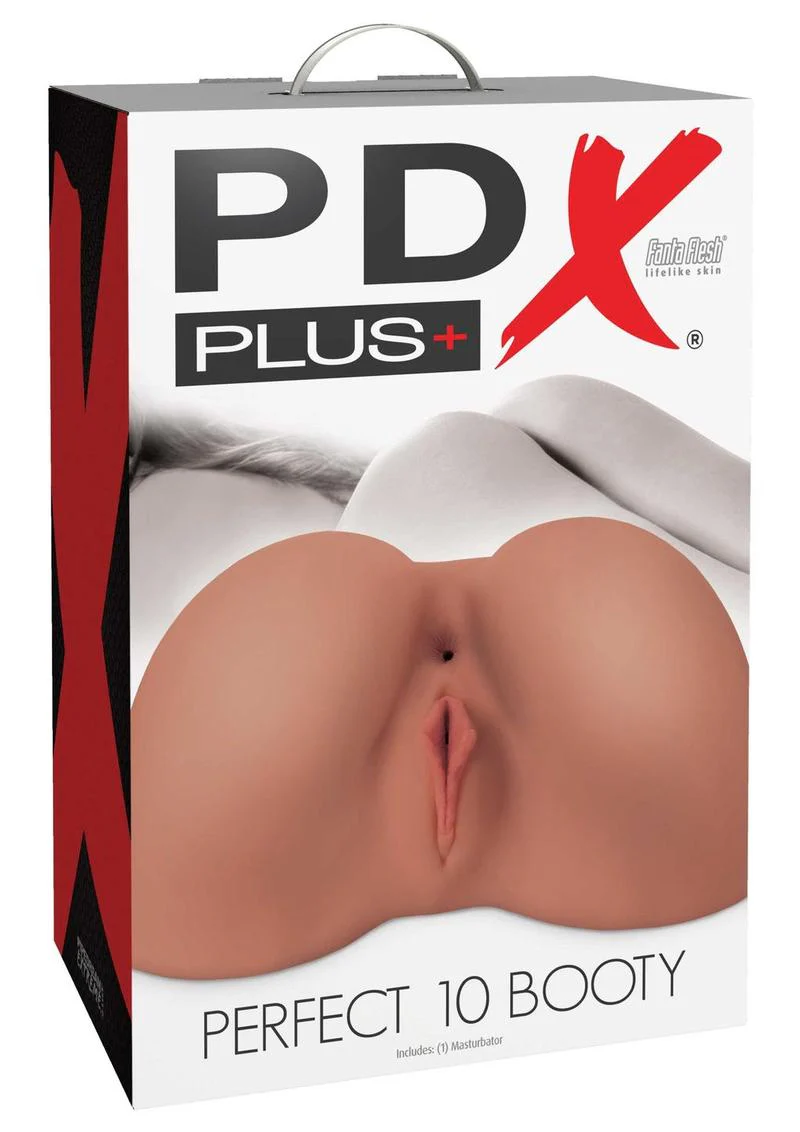 Pdx Plus Perfect 10 Booty Realistic Pussy and Ass Masturbator - Image 3
