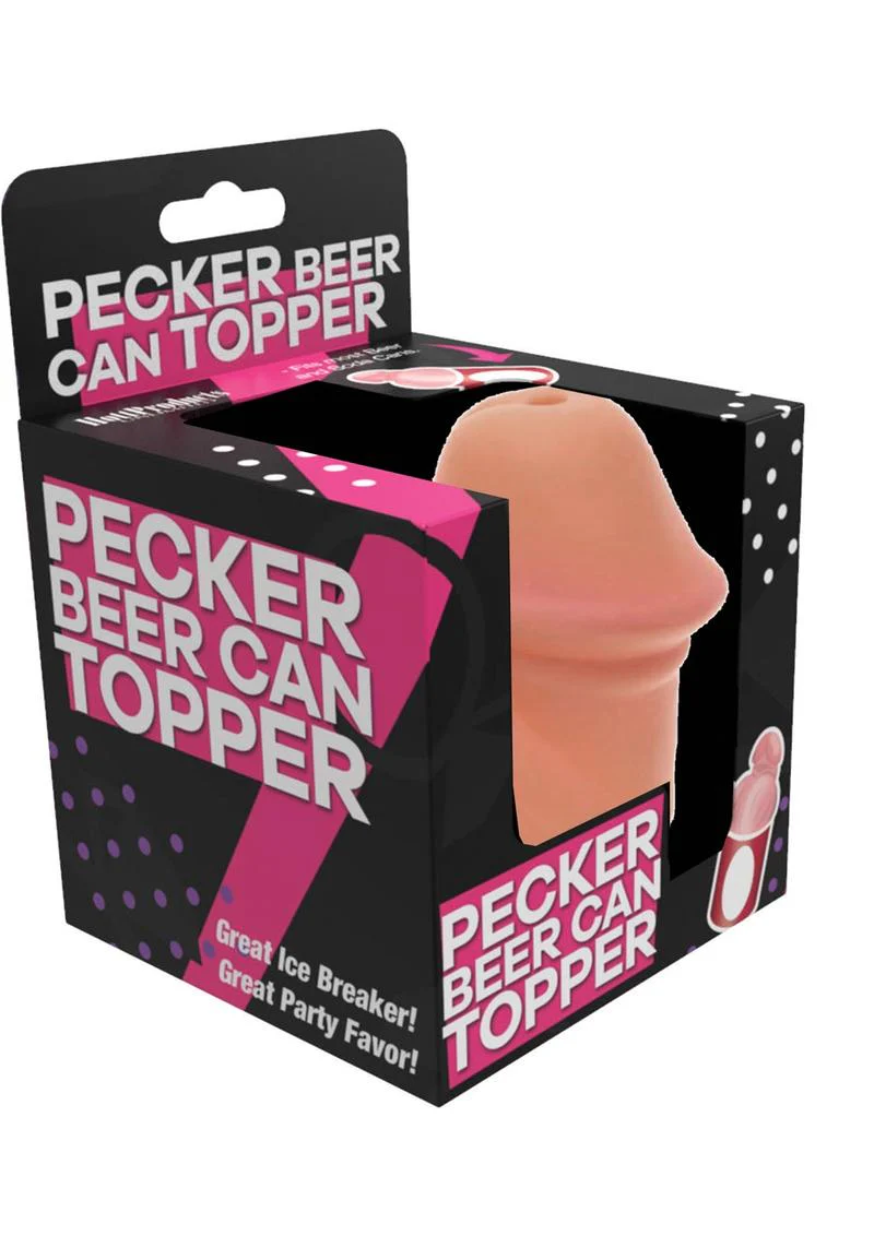 Pecker Beer Can Topper Novelty Gift - Image 2