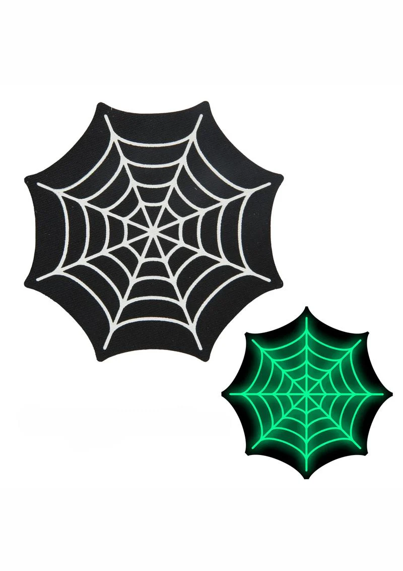 Peekaboo Glow In The Dark Webs Pasties