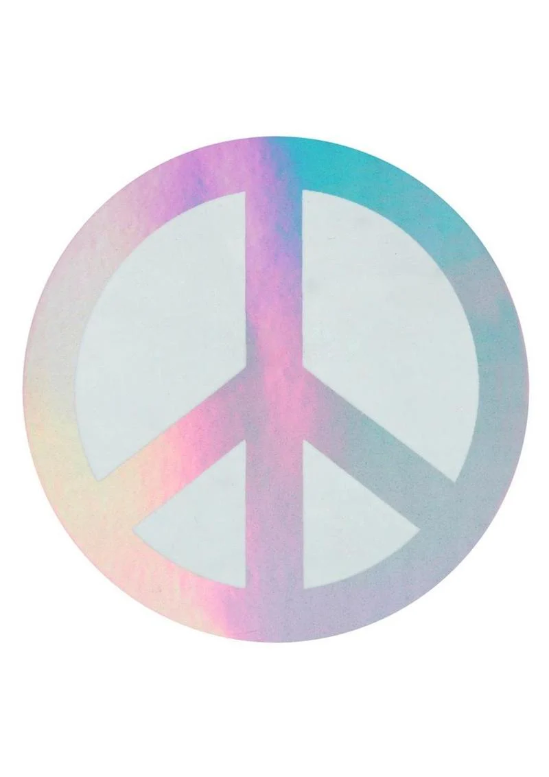 Peekaboo Pride Peace Signs Pasties - Image 4