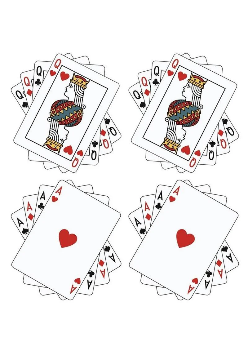 Peekaboo Queens and Aces Pasties