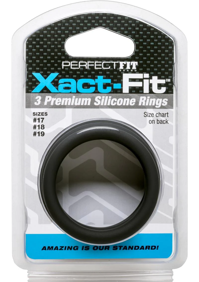 Perfect Fit Xact-Fit Silicone Ring Kit - Md/Lg - Image 2