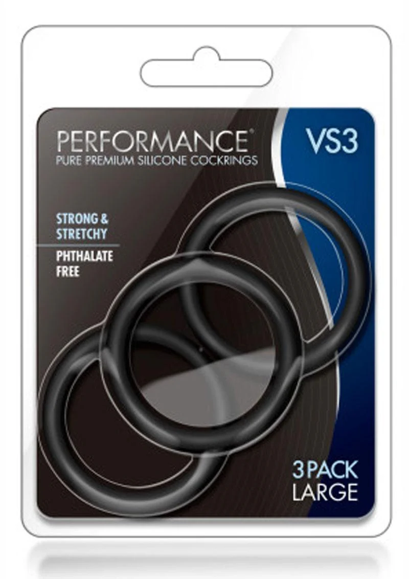 Performance Vs3 Pure Premium Silicone Cock Rings - Image 2