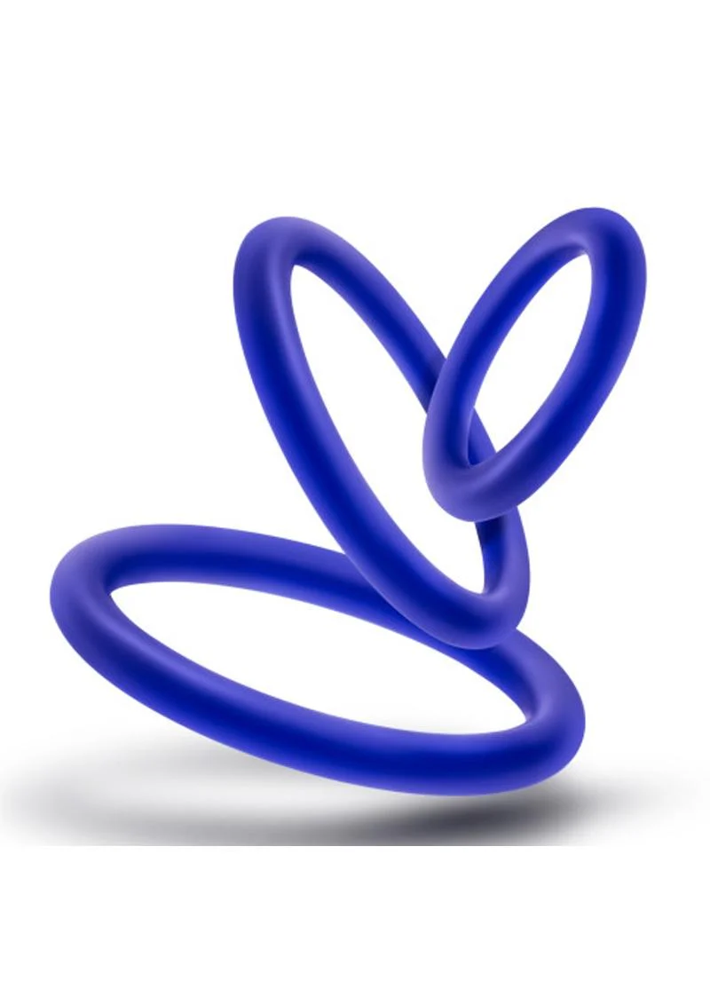 Performance Vs4 Pure Premium Silicone Cock Ring Set (3 Sizes - Image 2