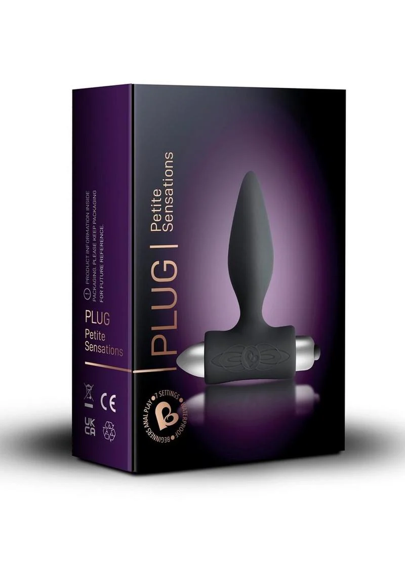 Petite Sensations Silicone Vibrating Anal Plug - Image 2