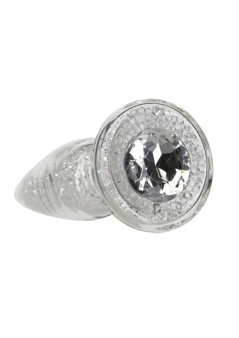 Pillow Talk Fancy Glass Anal Plug - Image 3