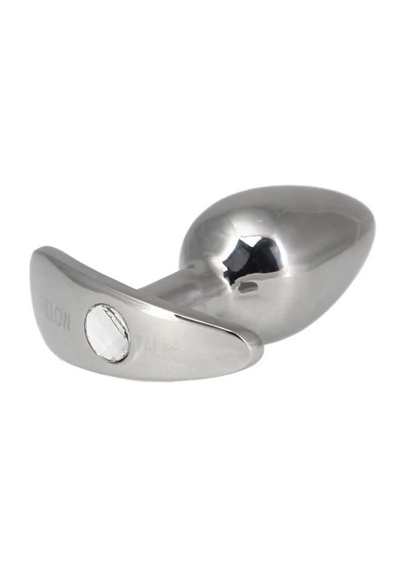 Pillow Talk Sneaky Luxurious Stainless Steel Anal Plug - Image 3