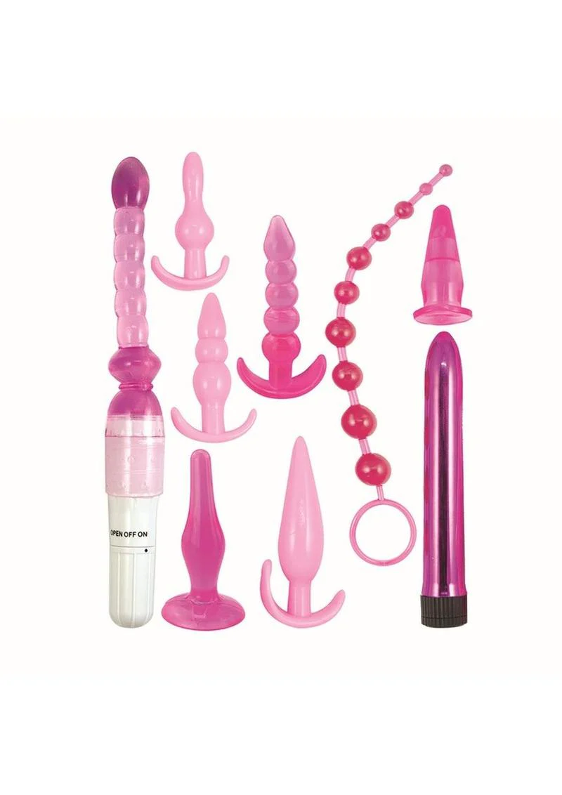 Pink Elite Collection Vibrating Supreme Anal Play Kit - Image 4