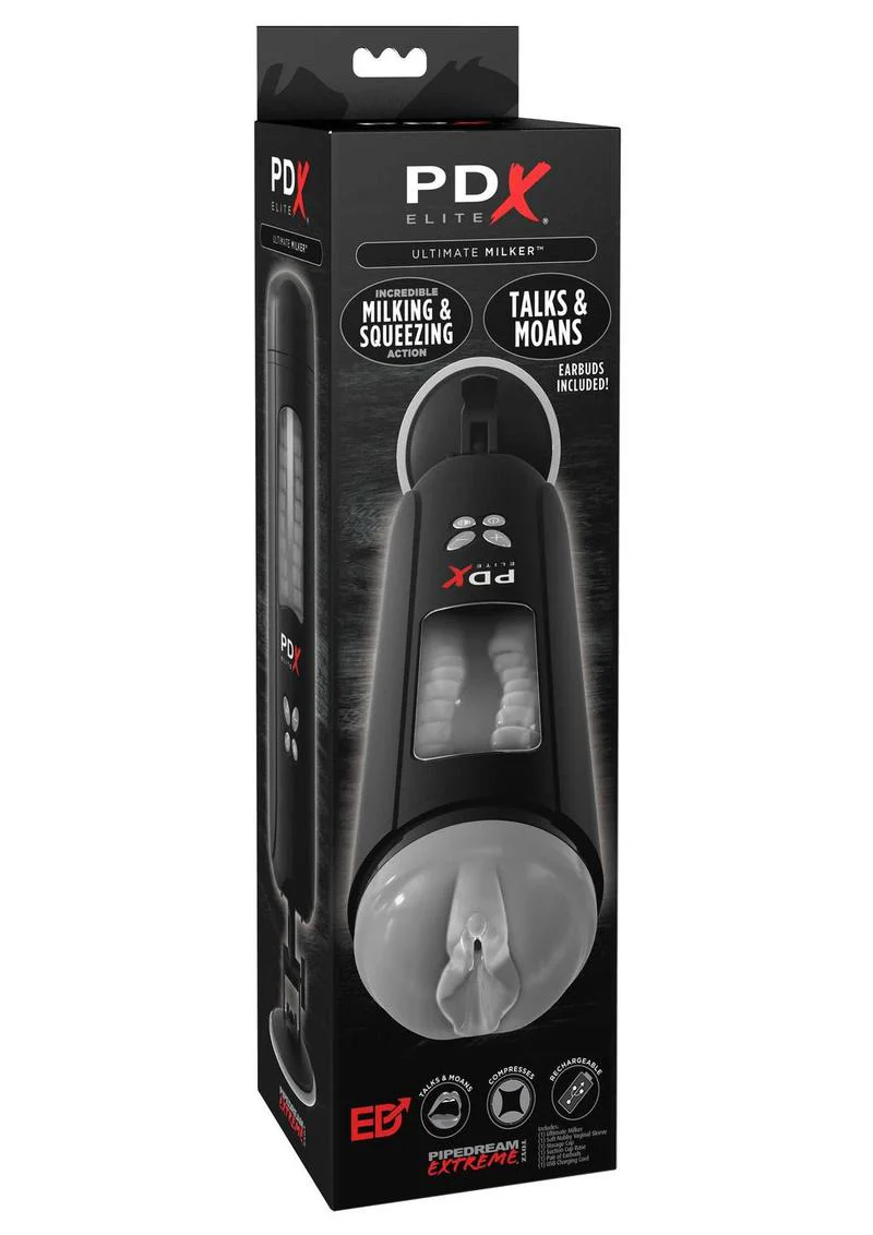 Pipedream Extreme Elite Rechargeable Ultimate Milker Masturbator - Pussy - Image 2