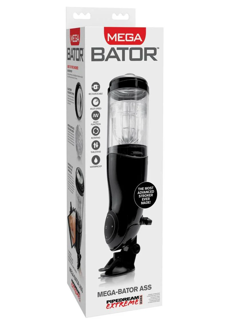 Pipedream Extreme Toyz Rechargeable Mega-Bator Ass Masturbator - Butt - Image 2