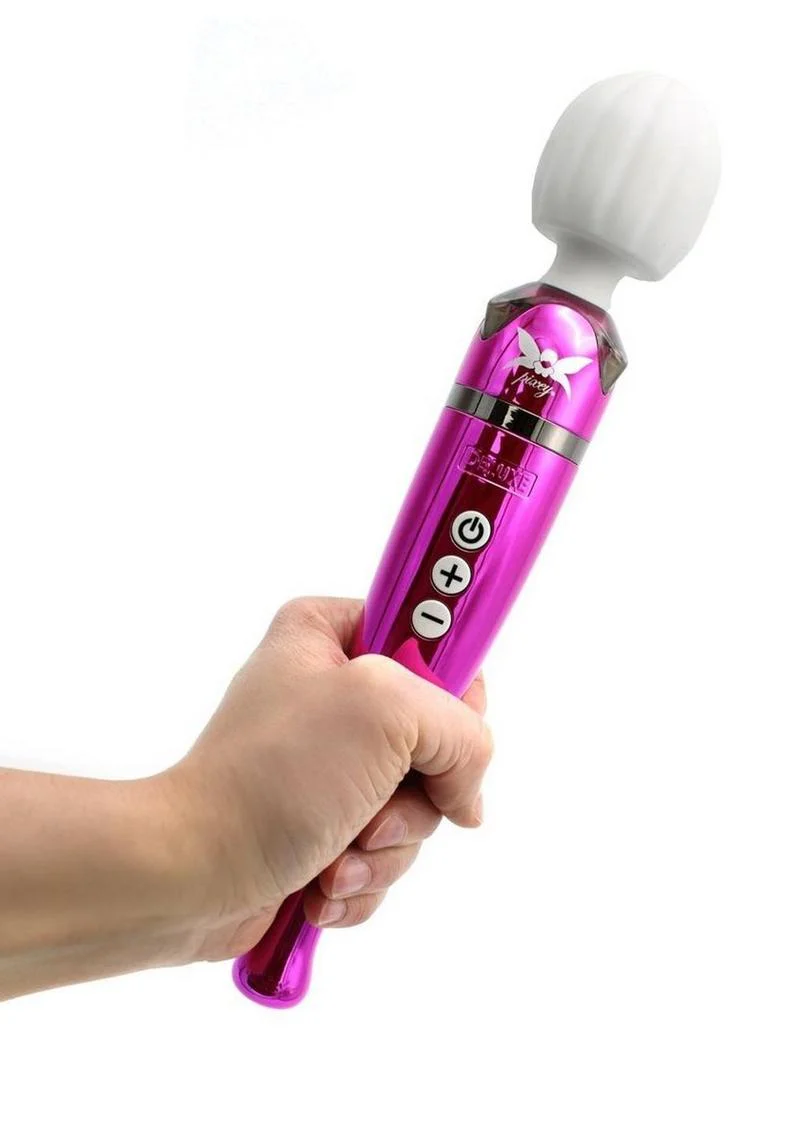 Pixey Deluxe Rechargeable Wireless Wand - Pink Chrome - Image 3