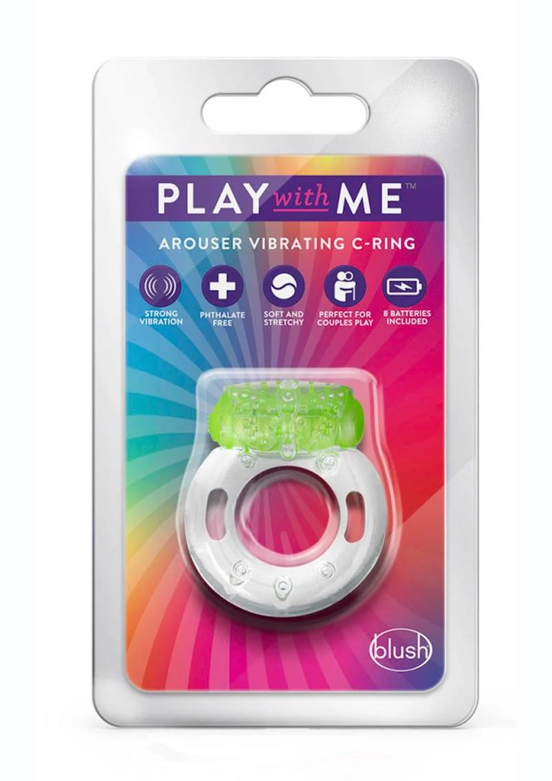 Play with Me Arouser Vibrating Cock Ring - Image 3
