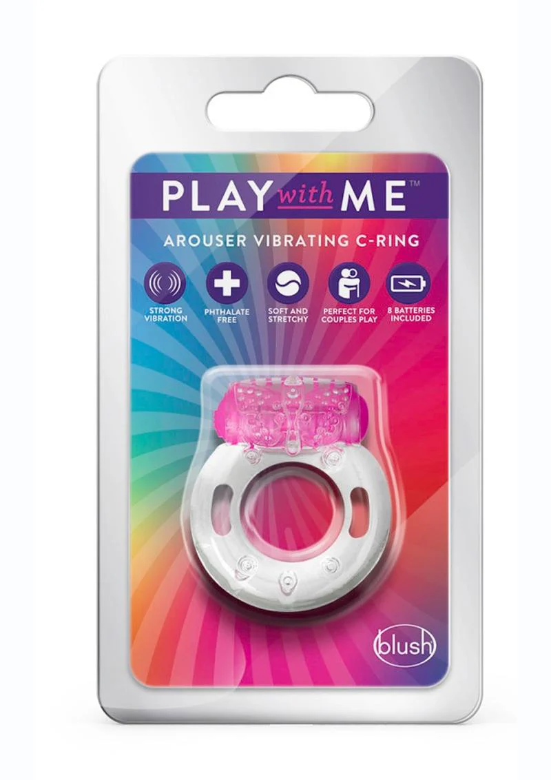 Play with Me Arouser Vibrating Cock Ring - Image 4