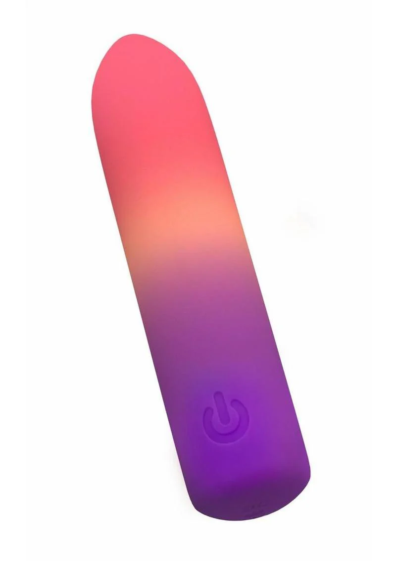 Play with Me Cotton Candy Rechargeable Silicone Bullet - Image 3