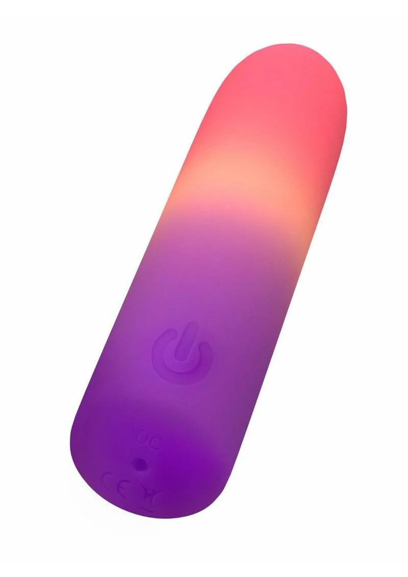 Play with Me Cotton Candy Rechargeable Silicone Bullet - Image 4