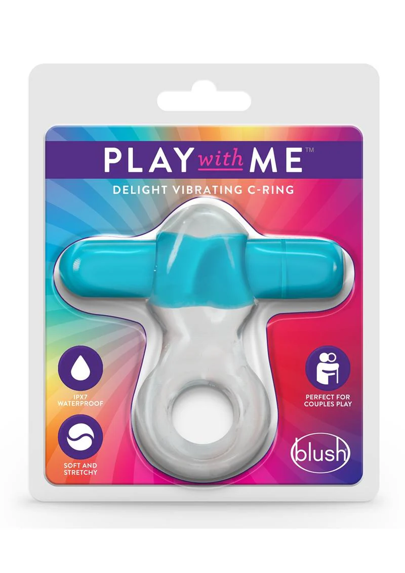 Play with Me Delight Vibrating Cock Ring - Image 3
