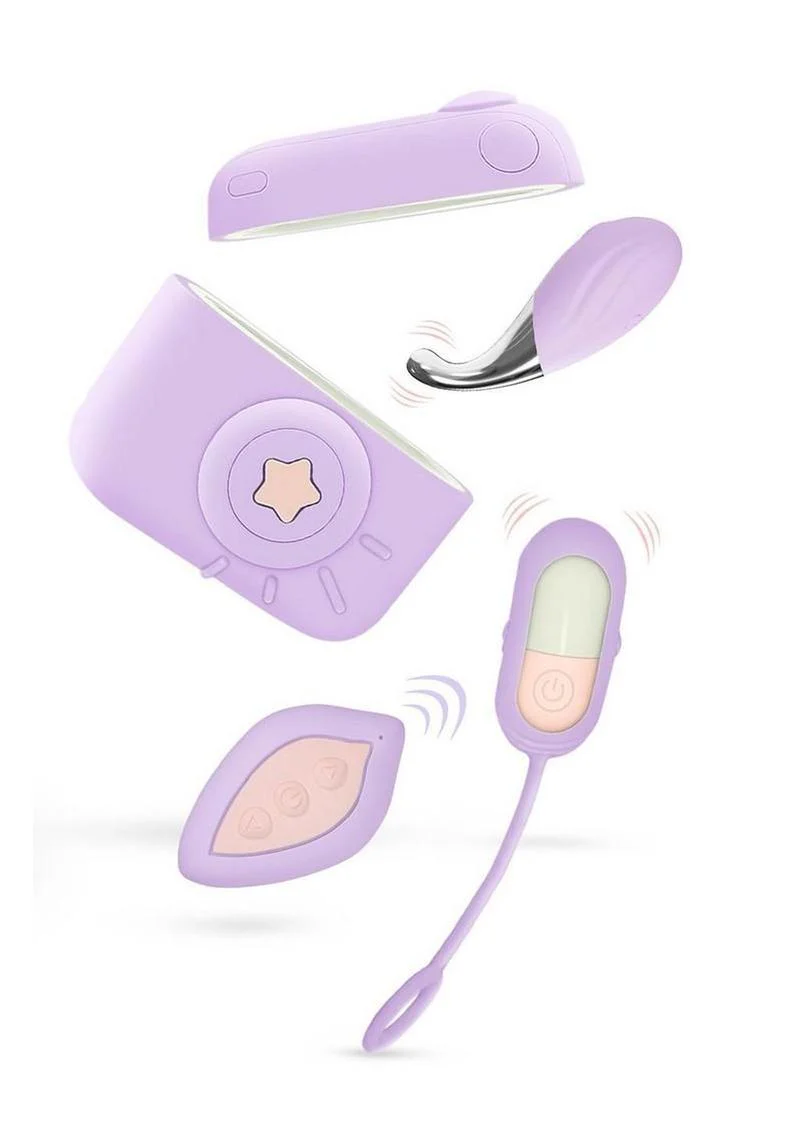 Play with Me Snapstar Rechargeable Vibrator Set with Remote - Image 4