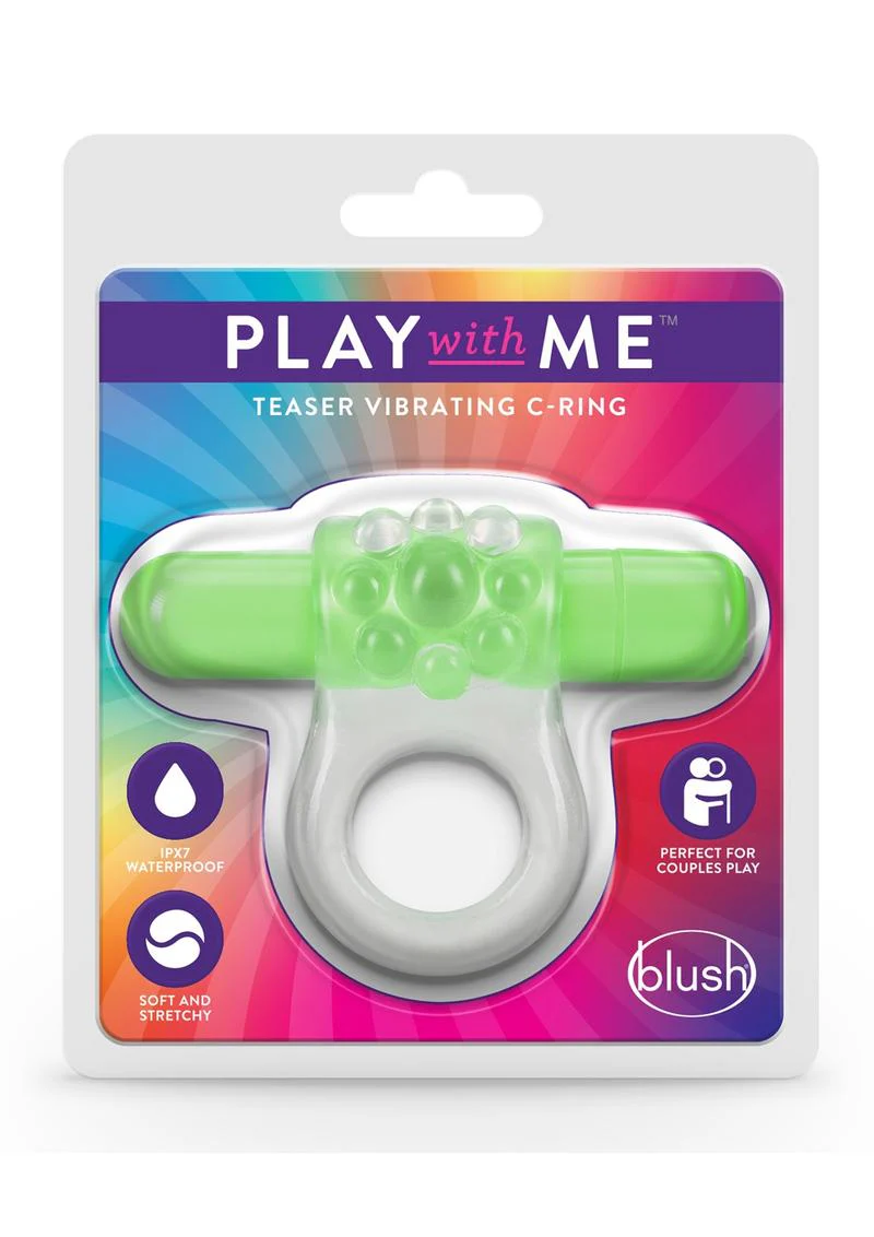 Play with Me Teaser Vibrating Cock Ring - Image 3