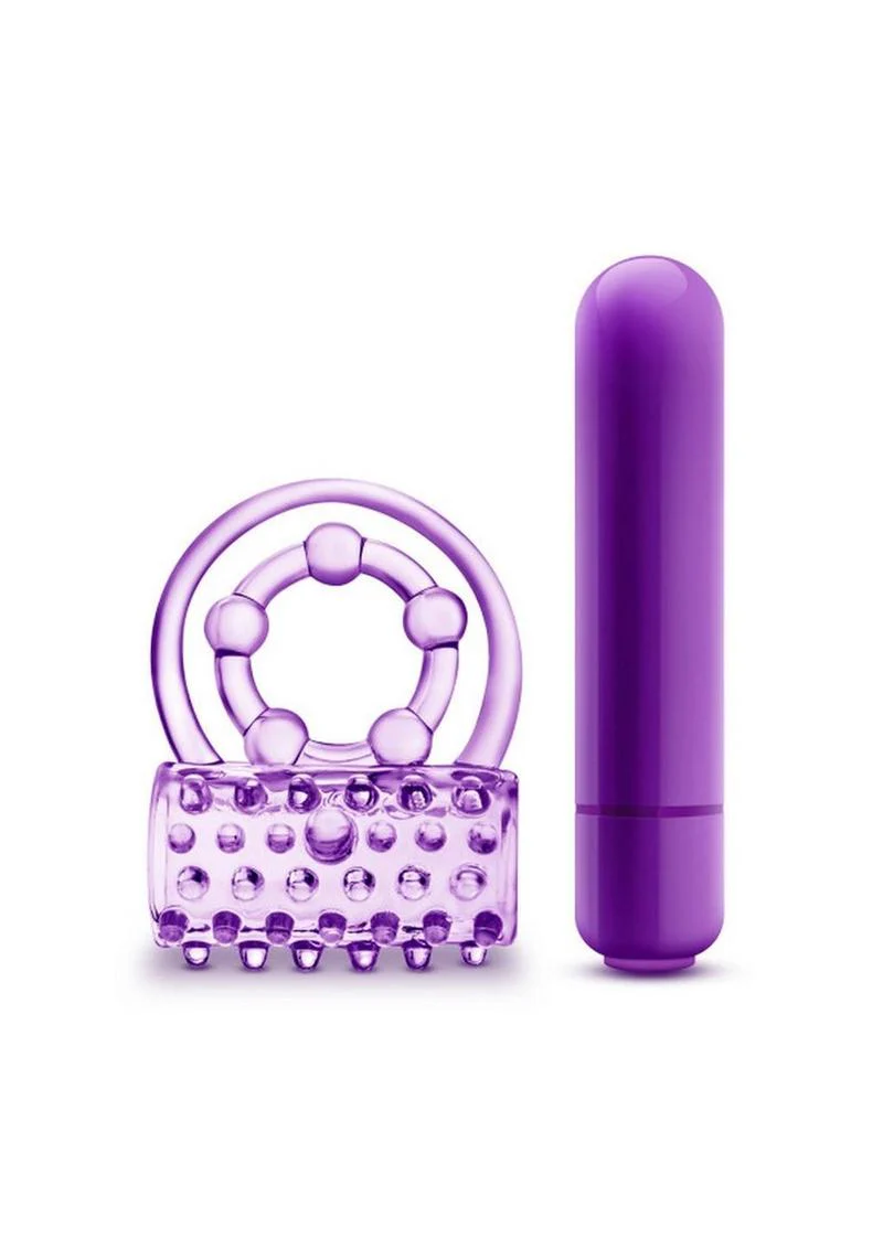 Play with Me The Player Vibrating Double Strap Cock Ring - Image 3