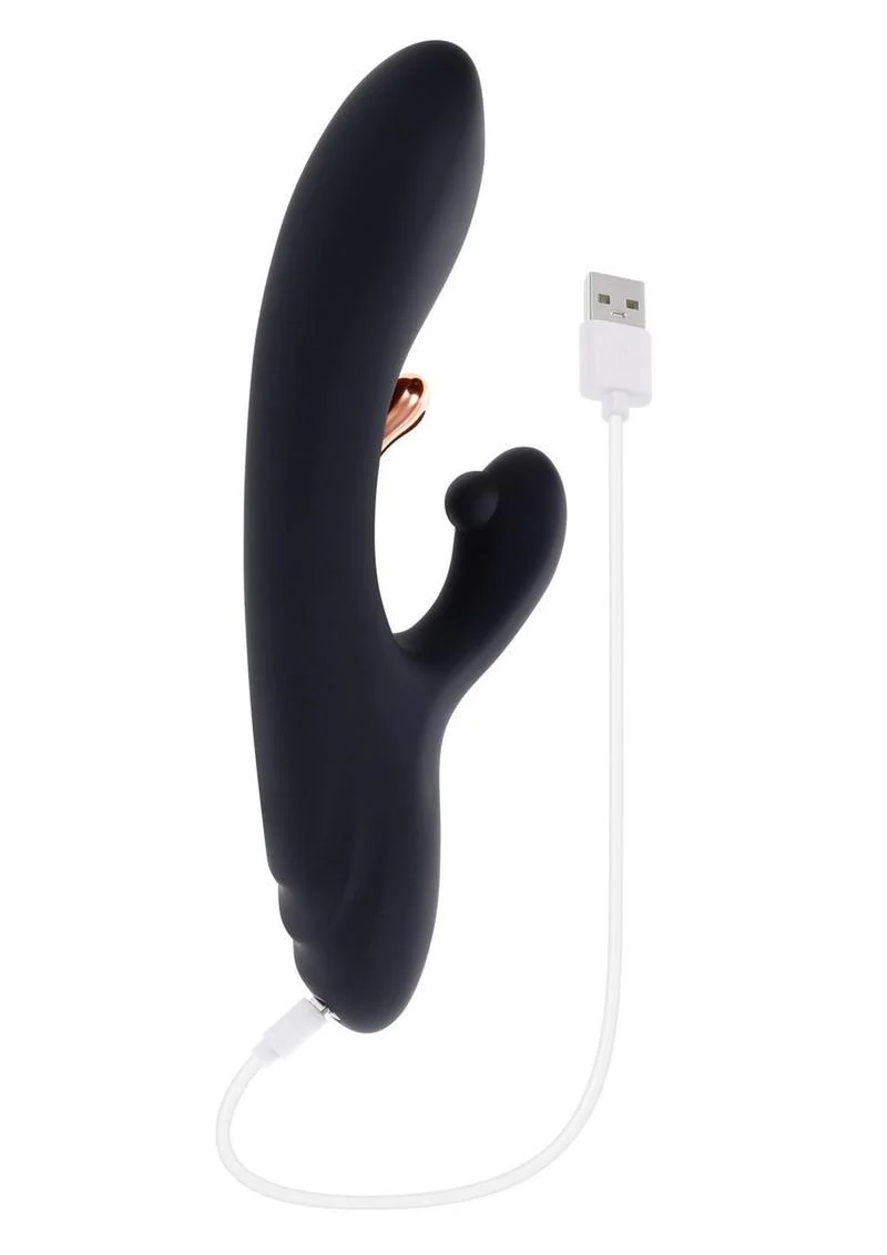 Playboy Aureus Rechargeable Silicone Triple Motor Vibrator with Remote Control - Image 4