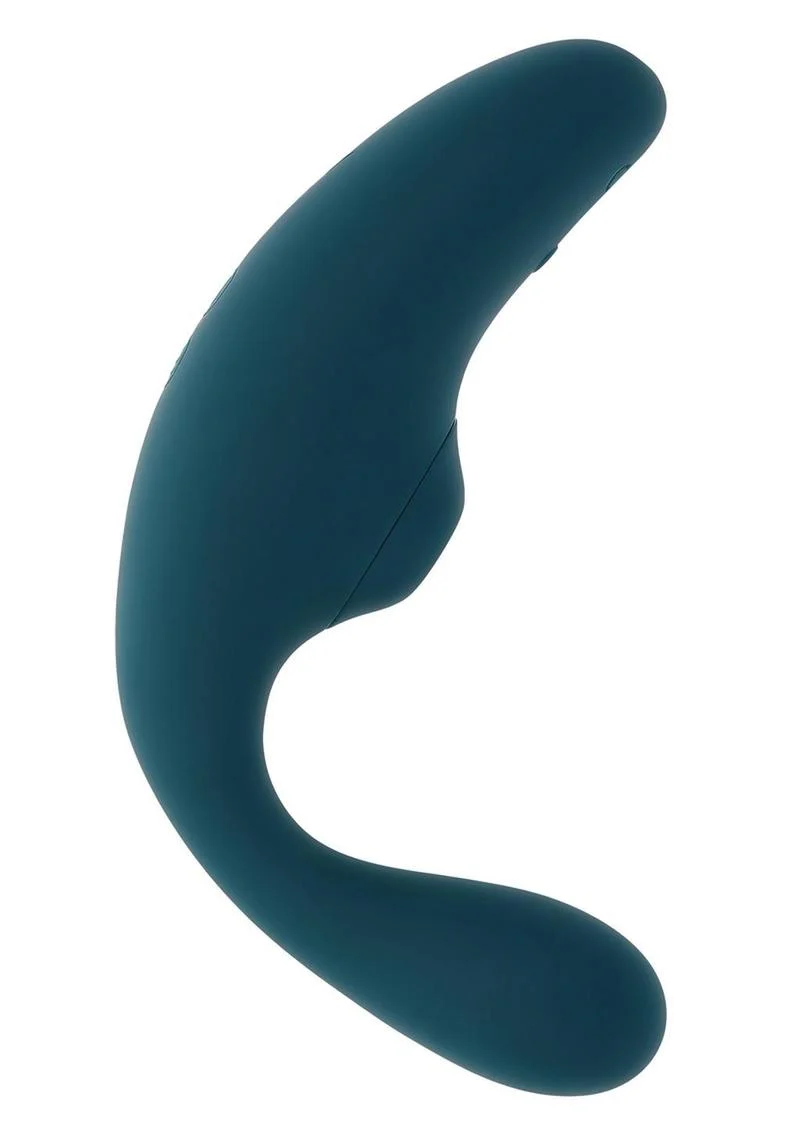 Playboy Charmer Rechargeable Silicone Dual Vibrator with Clitoral Stimulation