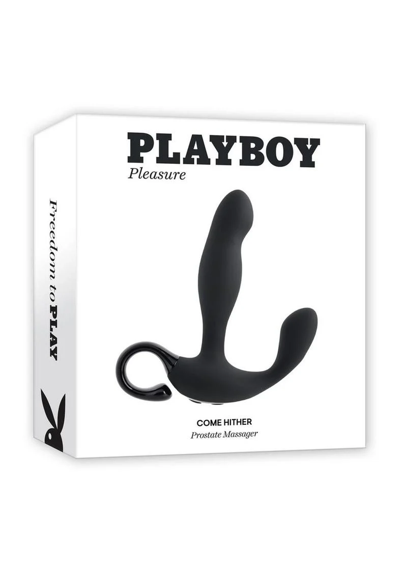 Playboy Come Hither Rechargeable Silicone Vibrating Prostate Massager - Image 2