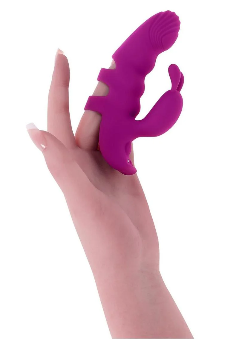 Playboy Lend A Hand Rechargeable Silicone Finger Vibrator - Image 3