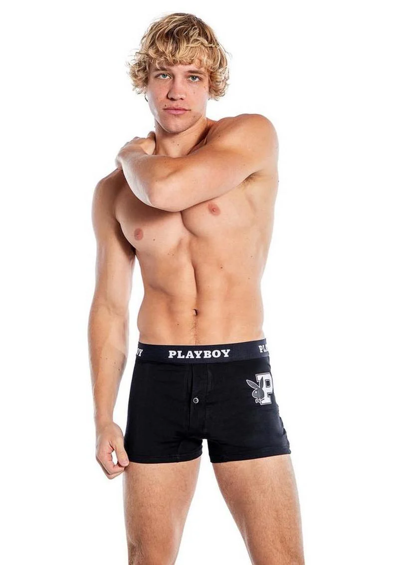 Playboy Mens Varsity Boxer Briefs - Image 4