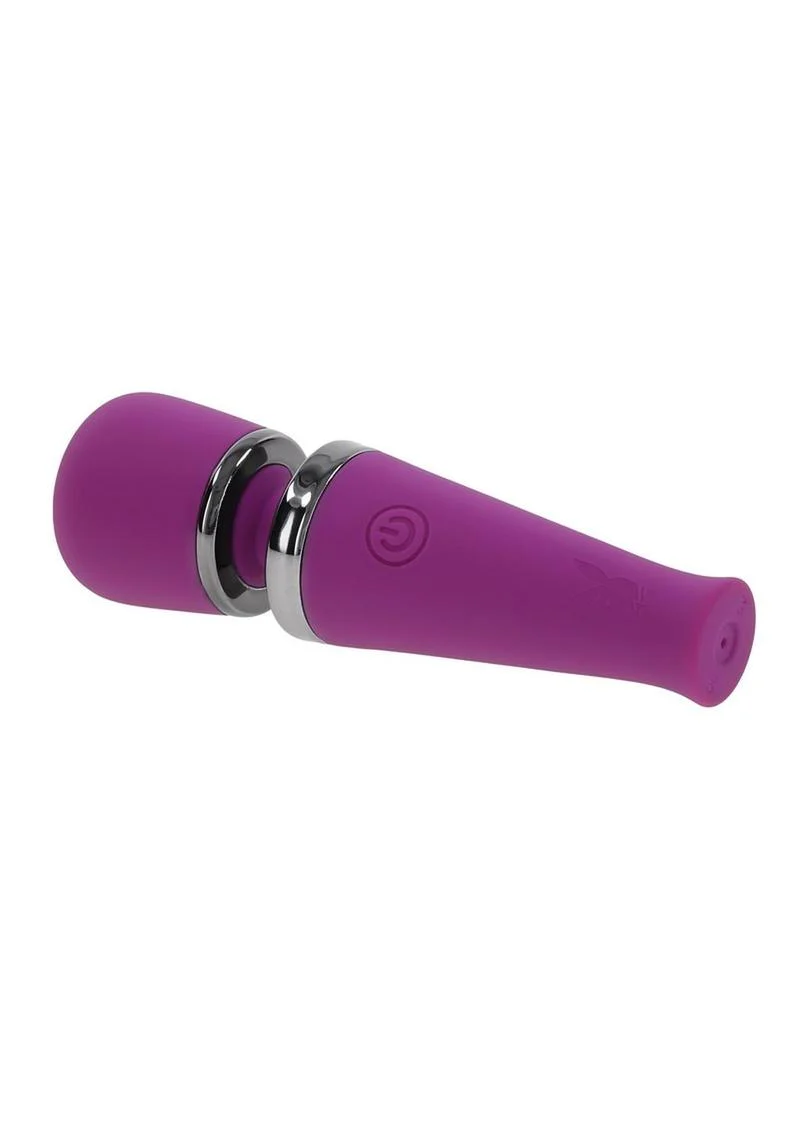 Playboy Mic Drop Rechargeable Silicone Wand - Image 3
