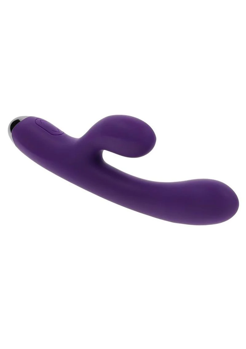 Playboy New Crush Rechargeable Silicone Dual Vibrator - Image 3