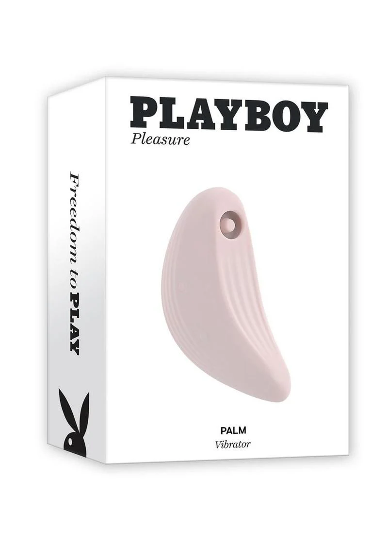 Playboy Palm Rechargeable Silicone Vibrator - Image 2