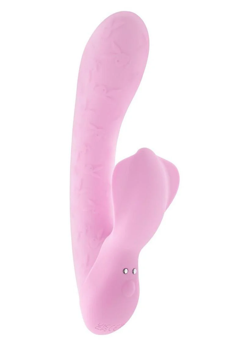 Playboy Rabbit Party Rechargeable Silicone Rabbit Vibrator - Image 4